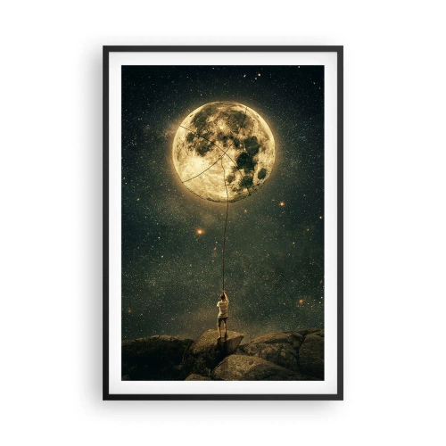Plakat w czarnej ramie - Jeden taki, co ukradł Księżyc - 61x91 cm