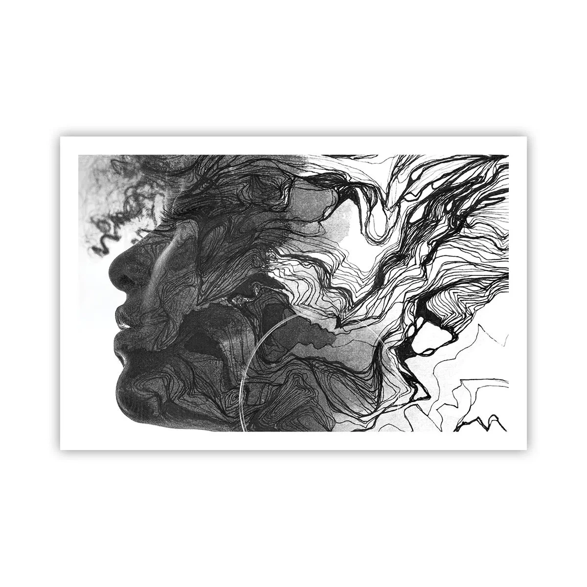Plakat - Zaplątana w marzeniach - 91x61 cm
