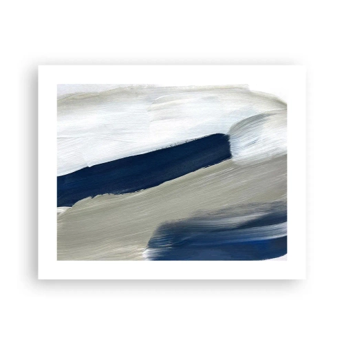 Plakat - Spotkanie z bielą - 50x40 cm