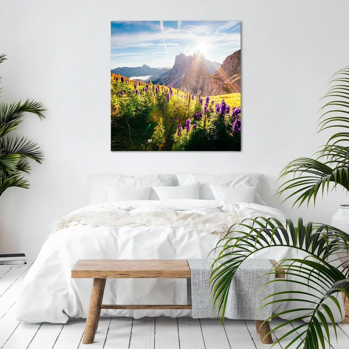 Obraz na płótnie - Sekretne życie ziół - 70x70 cm