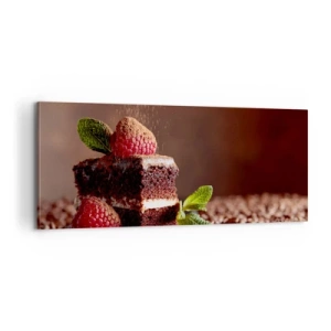 Obraz na płótnie - Życie jest słodkie - 100x40 cm