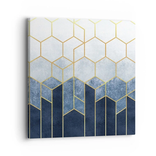 Obraz na płótnie - Kompozycja w synkopowym rytmie - 40x40 cm