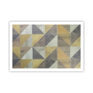 Plakat - Pod kątem trójkąta - 91x61 cm