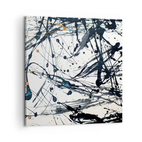 Obraz na płótnie - Abstrakcja ekspresjonistyczna - 50x50 cm