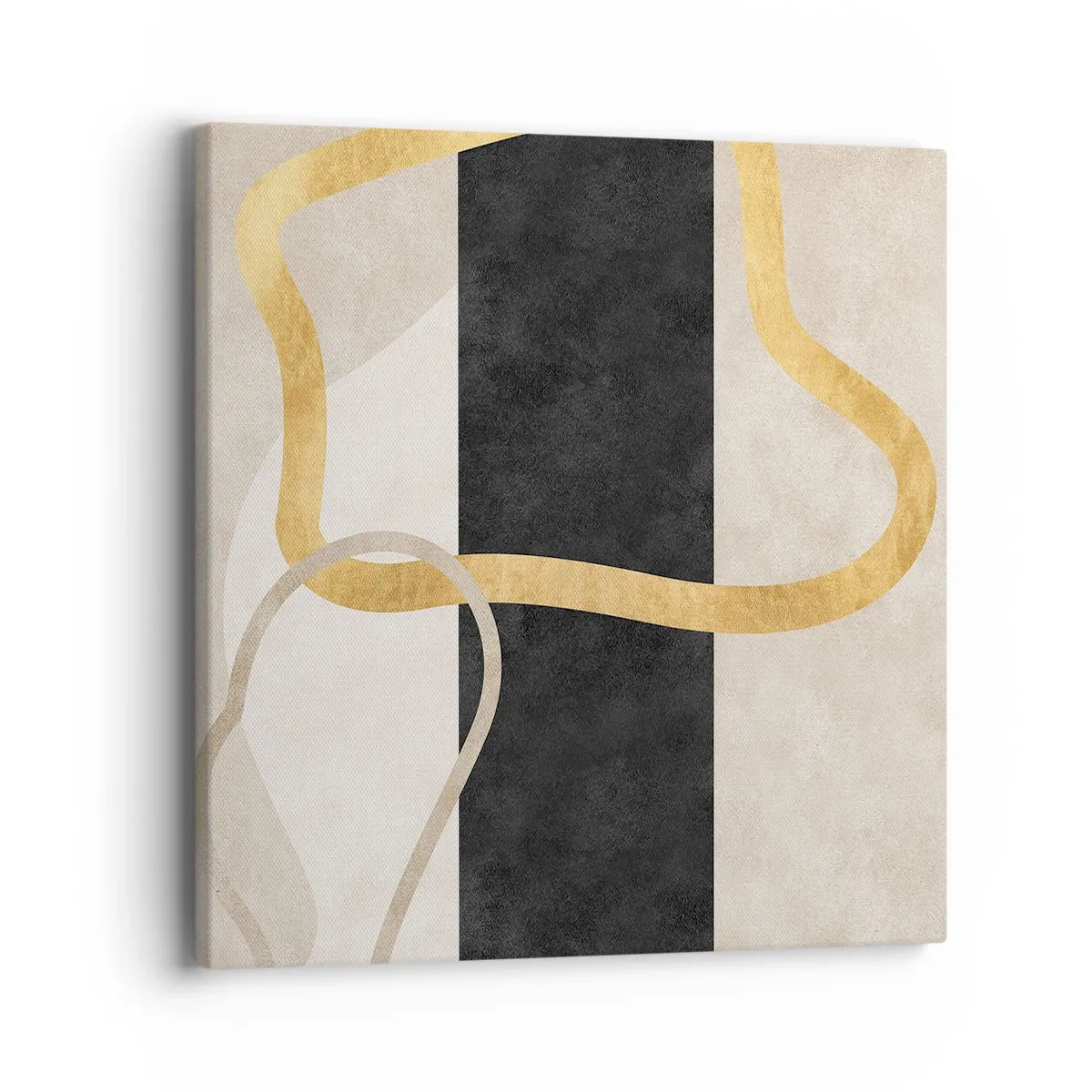 Obraz na płótnie - Kształty zapętlone - 40x40 cm