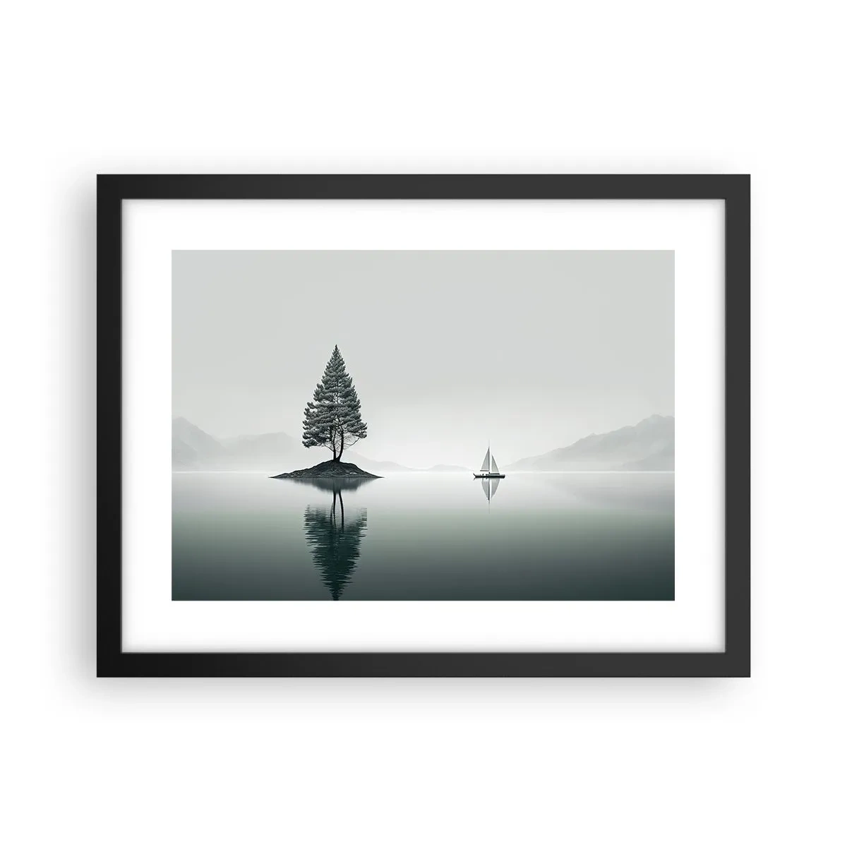 Plakat w czarnej ramie - Marzenie senne - 40x30 cm