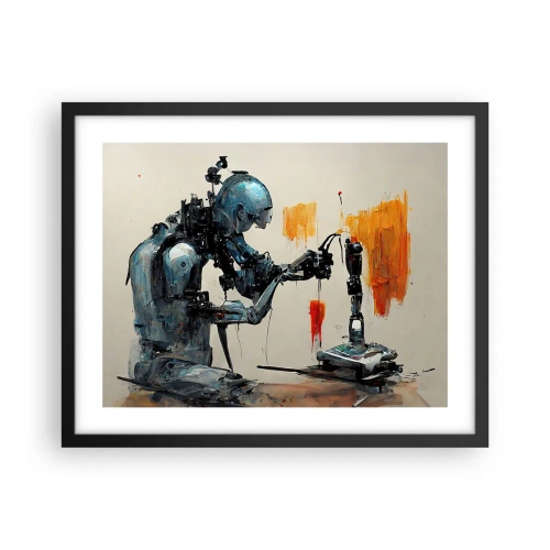 Plakat w czarnej ramie - Już jutro… - 50x40 cm