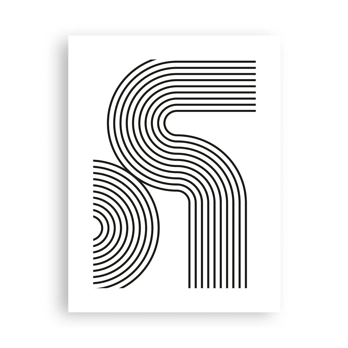 Plakat - Na zakręcie - 30x40 cm