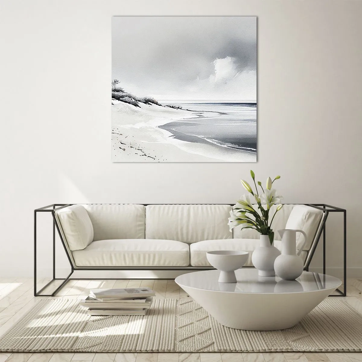 Obraz na szkle - Od zawsze razem - 60x60 cm