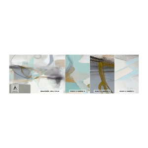 Fototapeta Próbka Samoprzylepna Deluxe Sticker - Abstrakcja zamglona - Abstrakcja, Sztuka, Jasny - 100x30 cm