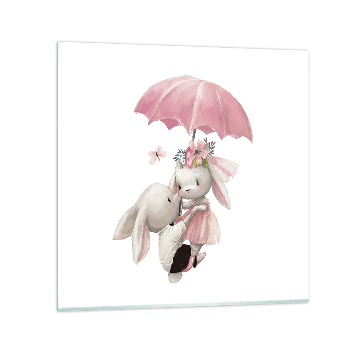 Obraz na szkle - To właśnie miłość - 70x70 cm