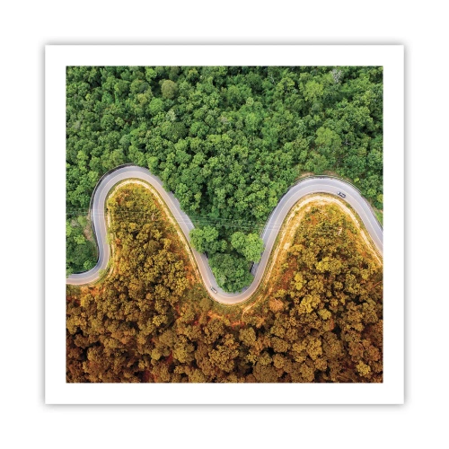 Plakat - Granice i przełomy - 60x60 cm