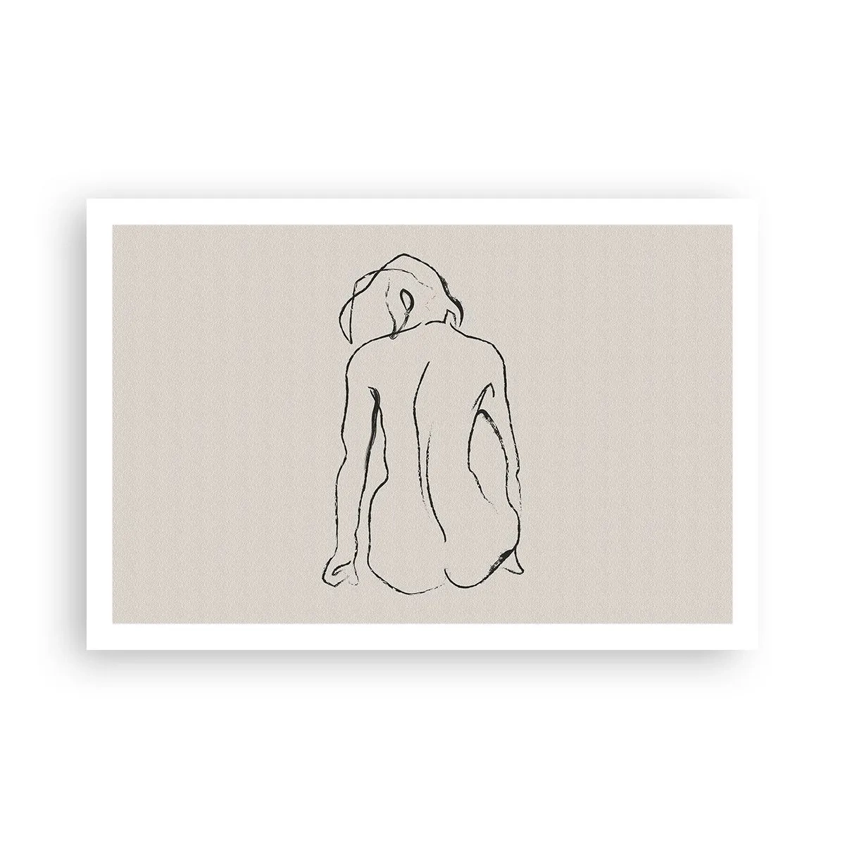 Plakat - Akt dziewczęcy - 91x61 cm