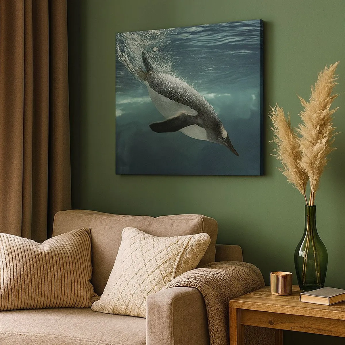 Obraz na płótnie - Bez końca - 30x30 cm