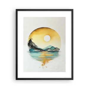 Plakat w czarnej ramie - W kręgu piękna - 40x50 cm