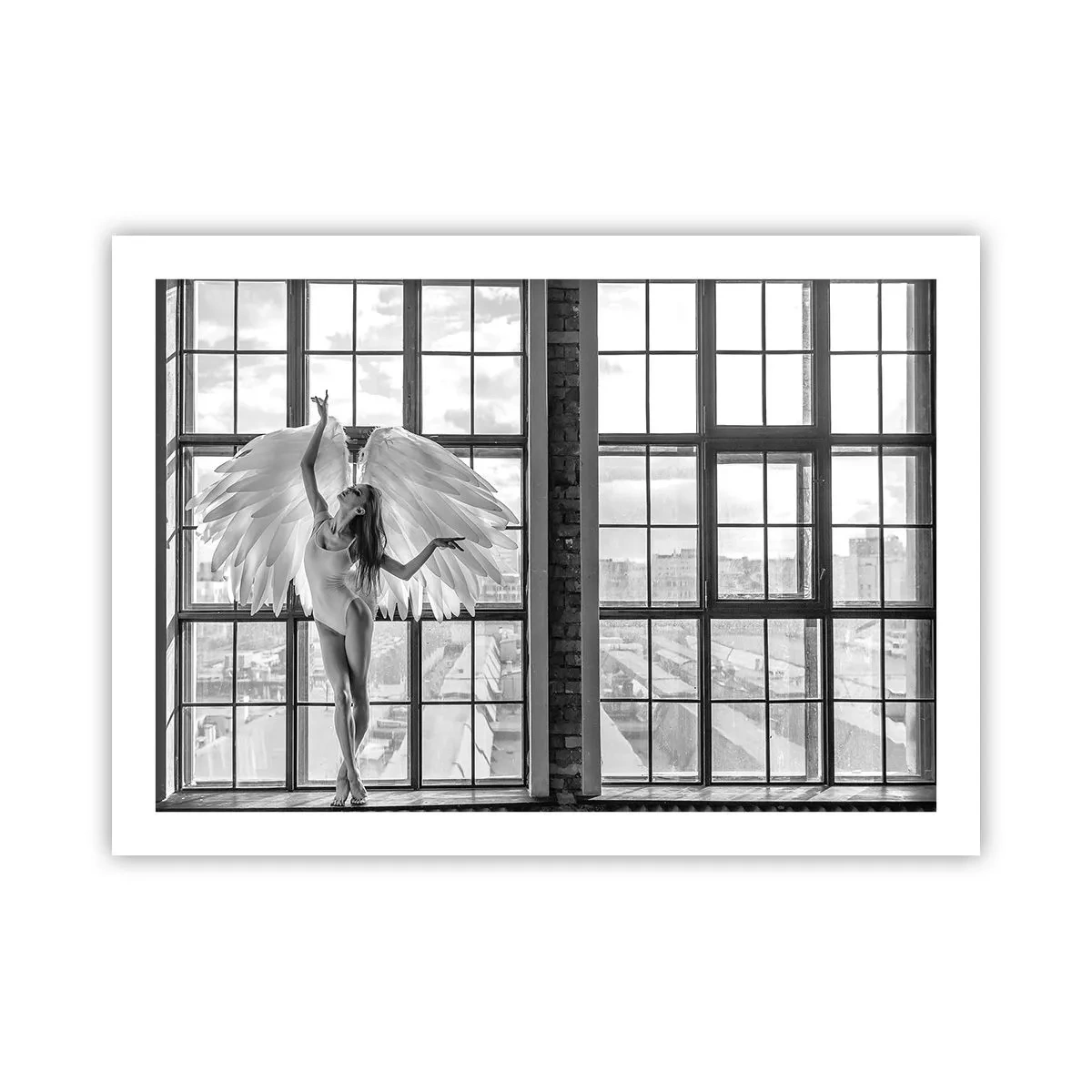 Plakat - Miasto aniołów? - 70x50 cm