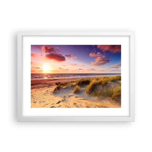 Plakat w białej ramie - Już latem pachnie powietrze - 40x30 cm