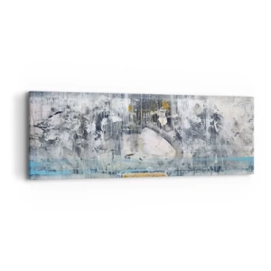 Obraz na płótnie - Jak po lodzie, jak po grudzie - 90x30 cm