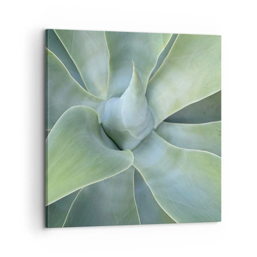 Obraz na płótnie - Narodziny zieleni - 60x60 cm