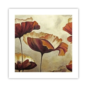 Plakat - Łąki łan - 40x40 cm