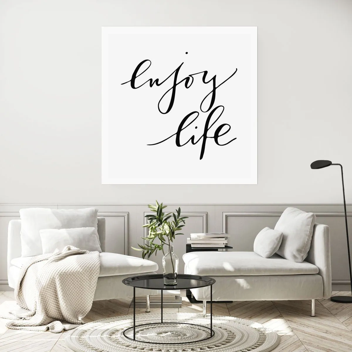 Plakat - Nic dodać… - 40x40 cm