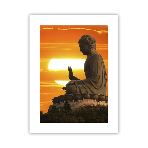 Plakat - Bez strachu przed światem - 30x40 cm