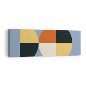 Obraz na płótnie - Patrz i licz - 90x30 cm