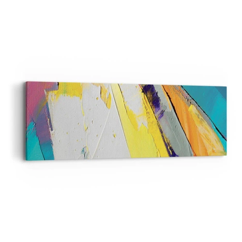 Obraz na płótnie - Anatomia światła - 90x30 cm