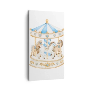 Obraz na płótnie - Słodkie dzieciństwo - 45x80 cm