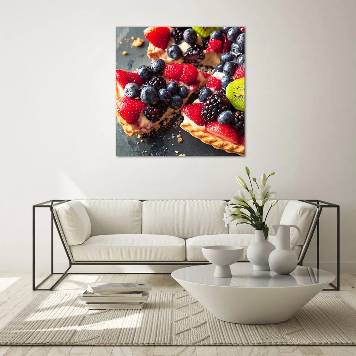 Obraz na szkle - Dolce vita! - 50x50 cm