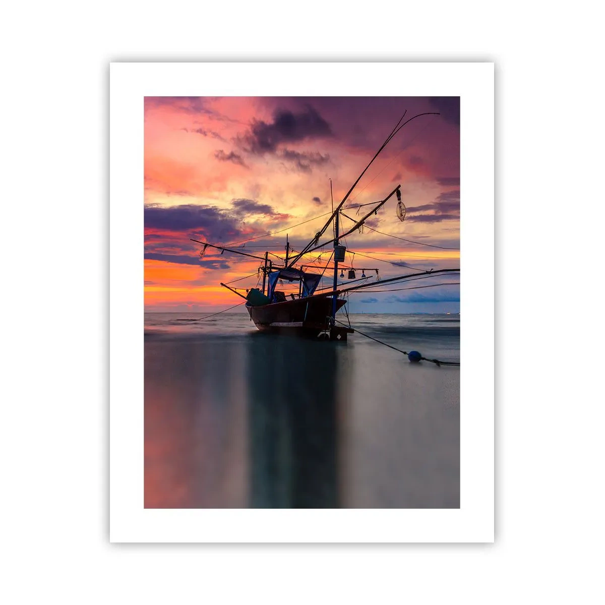 Plakat - Egzotyczny wieczór - 40x50 cm