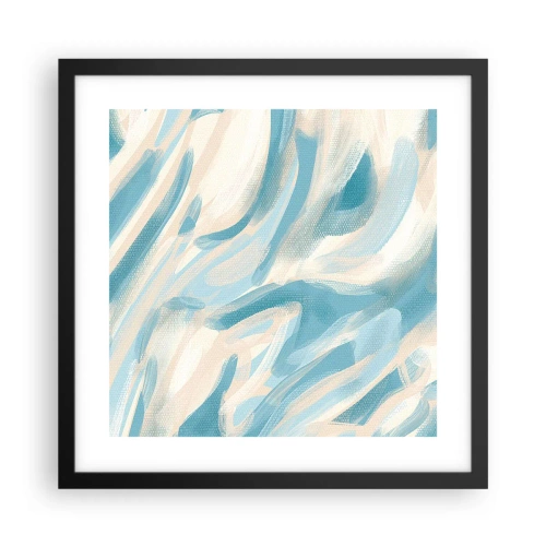 Plakat w czarnej ramie - Wiosenne powiewy - 40x40 cm