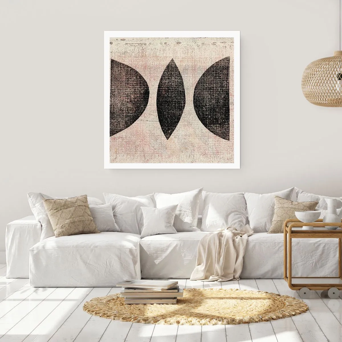 Plakat - Etniczna abstrakcja - 50x50 cm