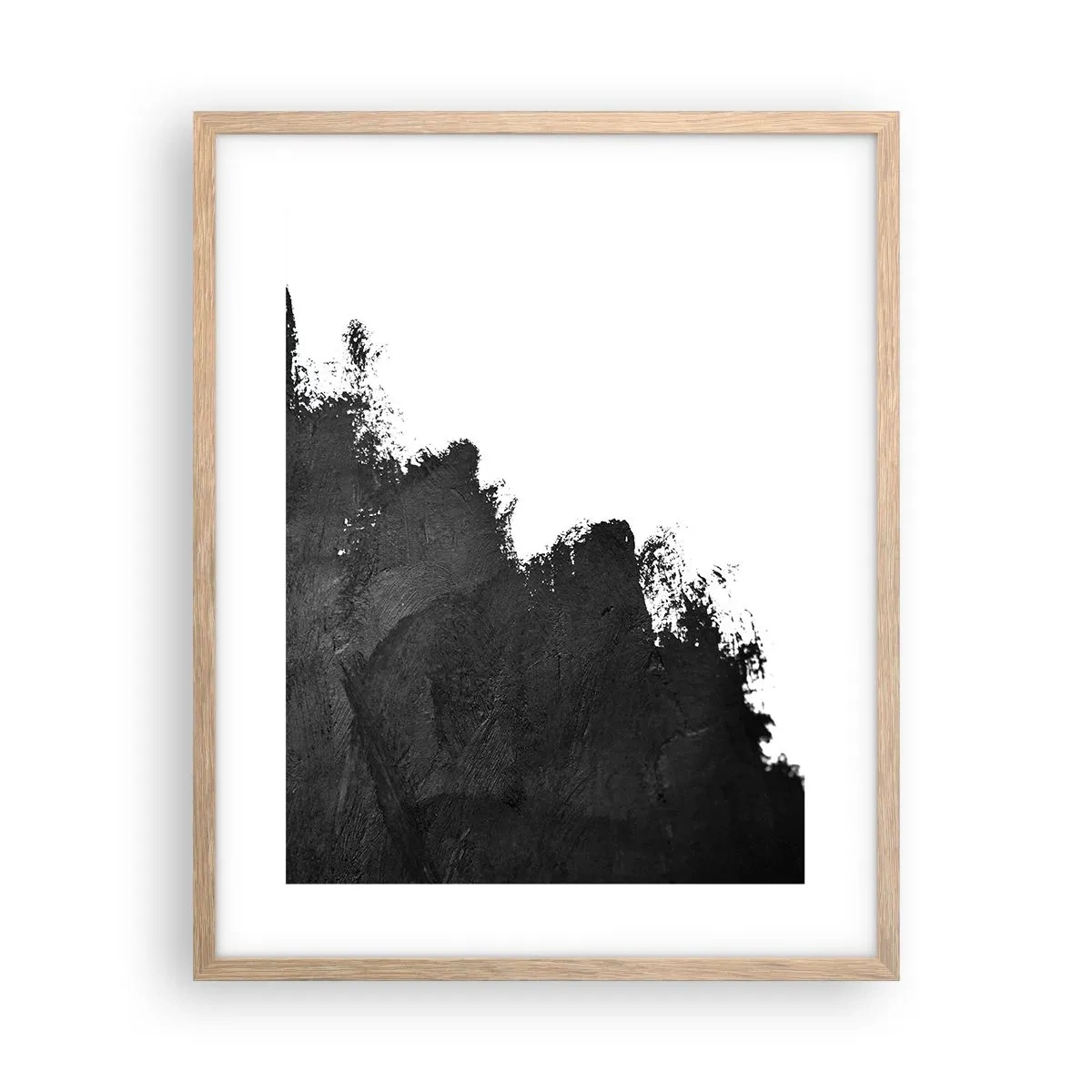 Plakat w ramie jasny dąb - Żywioły: ziemia - 40x50 cm