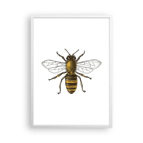 Plakat w białej ramie - Piękna i dobra - 50x70 cm