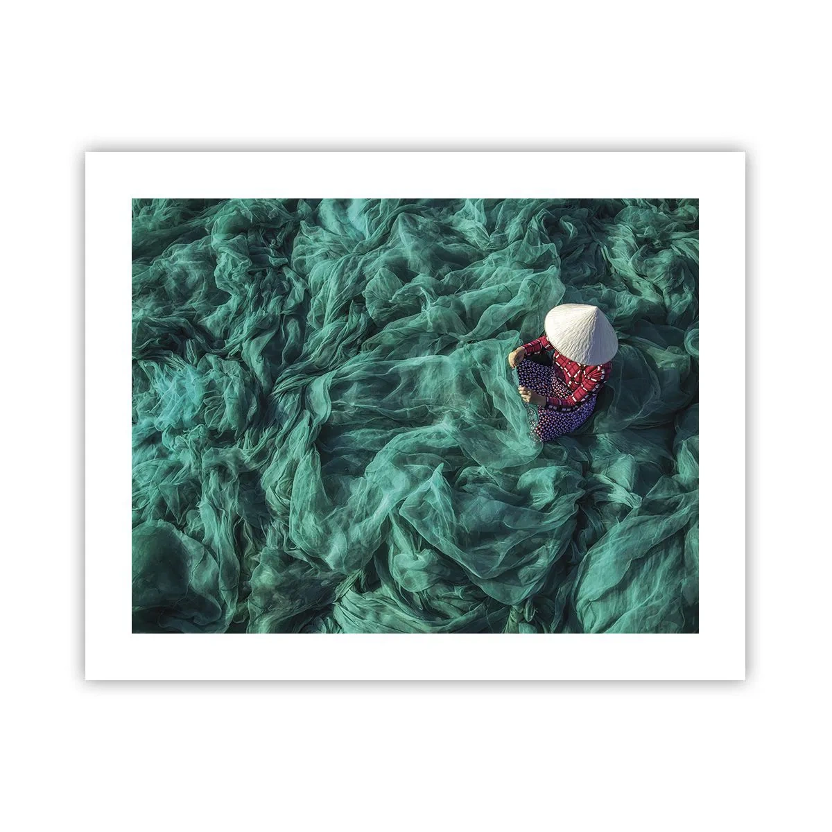 Plakat - W morzu sieci - 50x40 cm