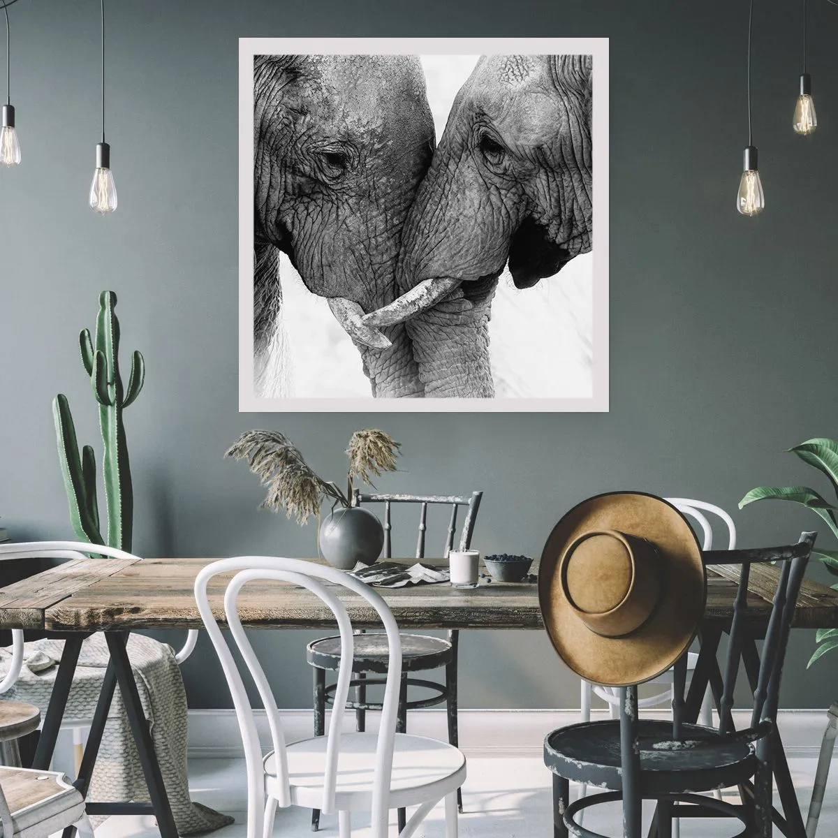 Plakat - Serdeczne wyznanie - 40x40 cm