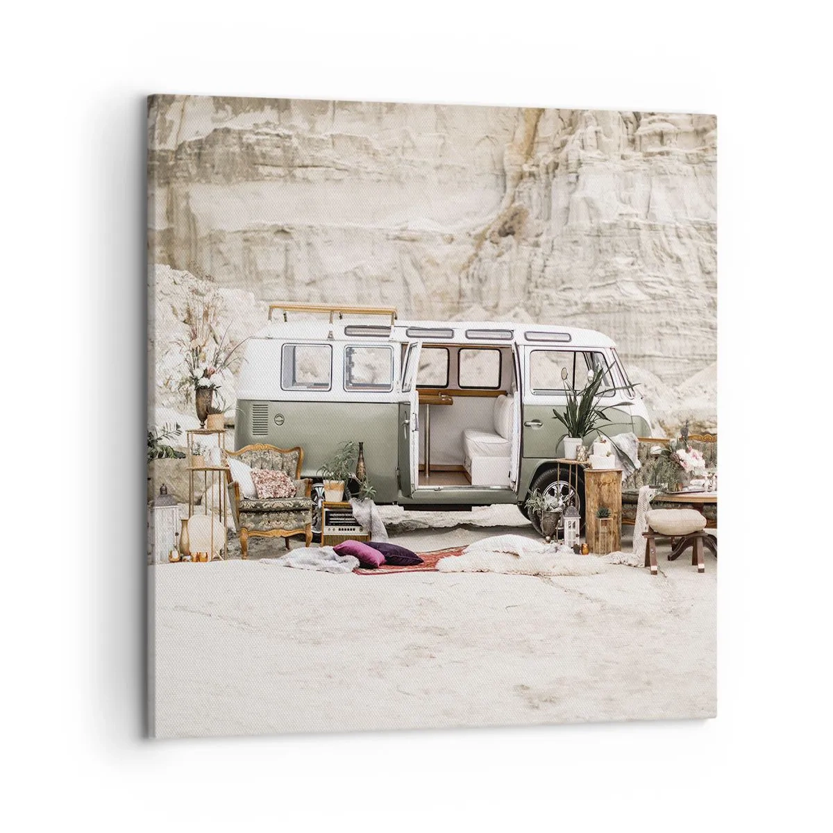 Obraz na płótnie - Podróż czas zacząć - 50x50 cm