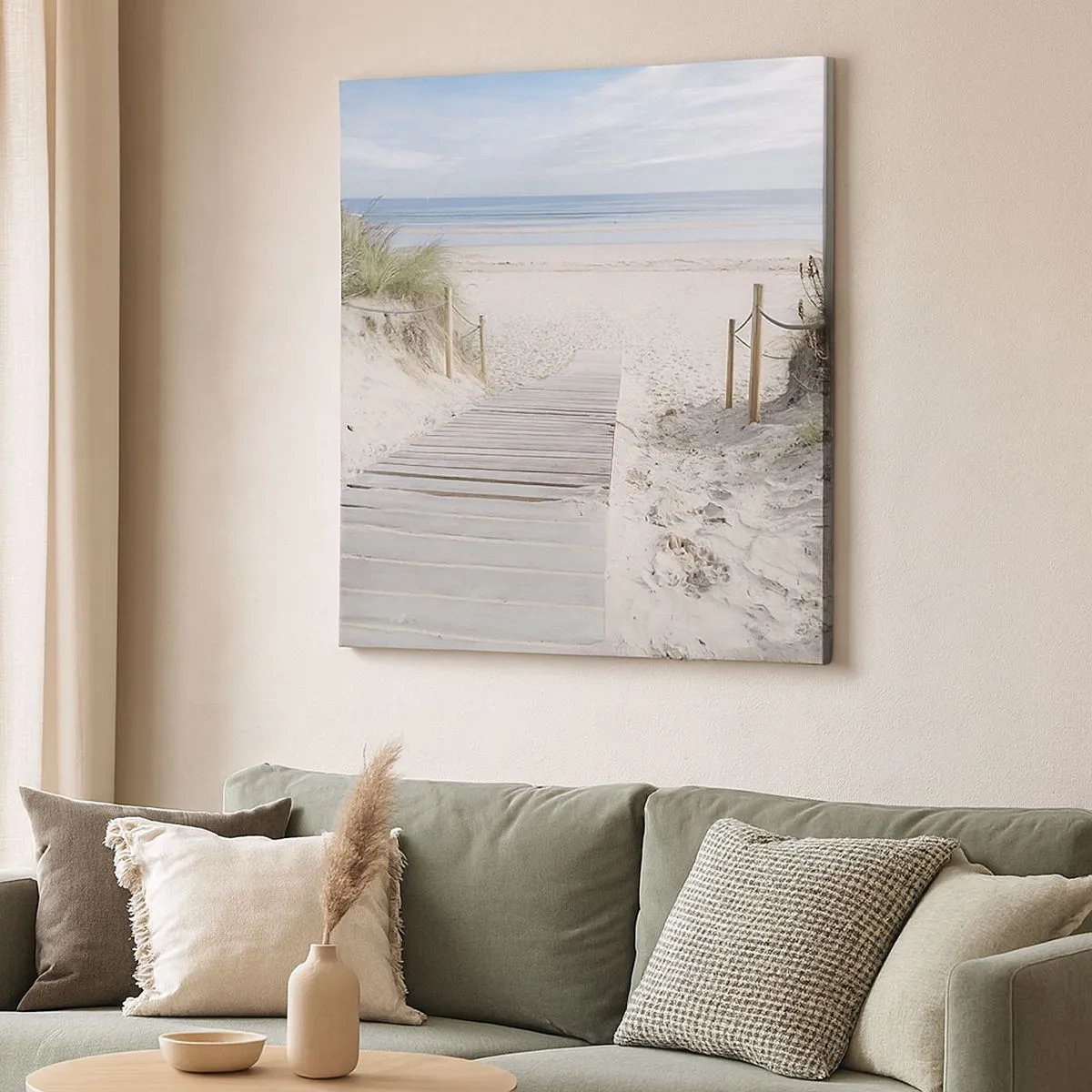 Obraz na płótnie - Po horyzont - 30x30 cm