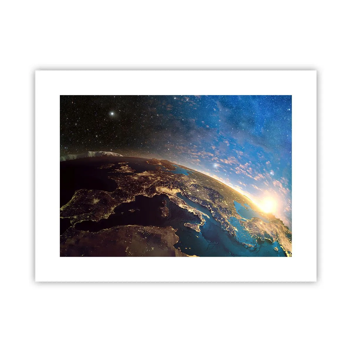 Plakat - Spójrzmy na siebie z dystansu - 40x30 cm