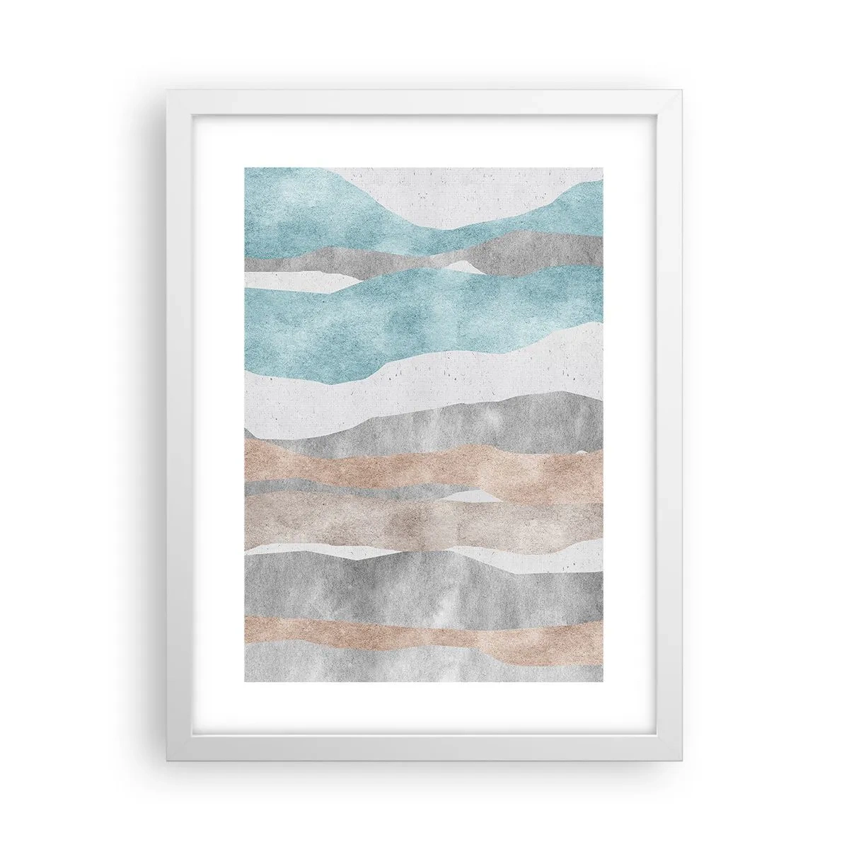 Plakat w białej ramie - Studium bliskości - 30x40 cm