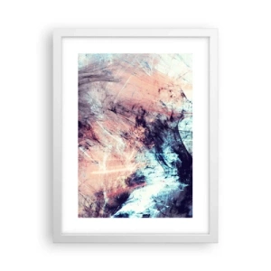 Plakat w białej ramie - Poczuj wiatr - 30x40 cm