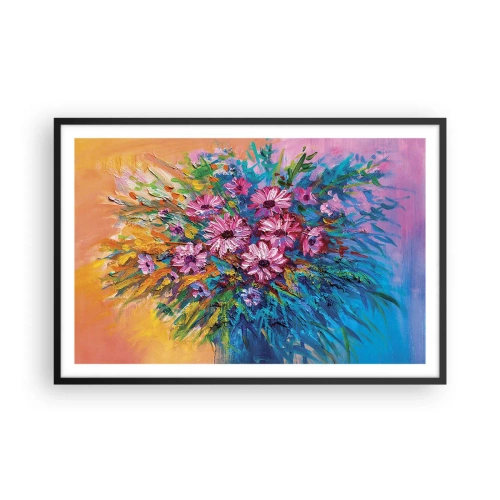 Plakat w czarnej ramie - Energia życia - 91x61 cm