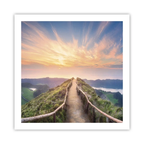 Plakat - Blisko nieba - 60x60 cm
