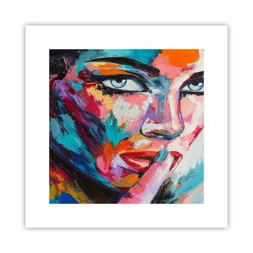 Plakat - Nasza pierwsza tajemnica - 30x30 cm