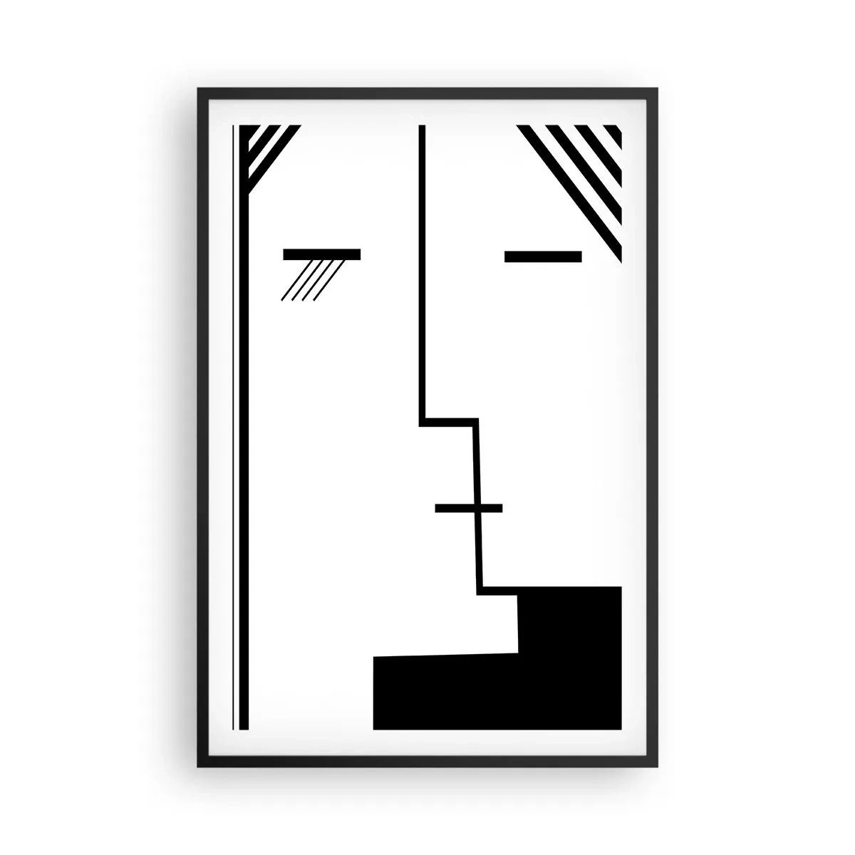 Plakat w czarnej ramie - Po prostu pocałunek - 61x91 cm