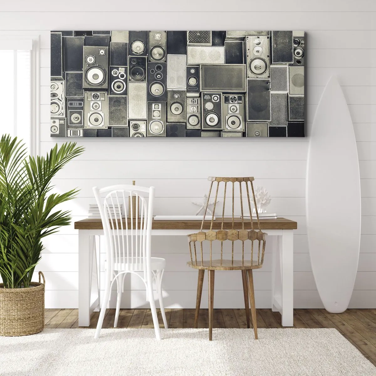 Obraz na płótnie - I wszystko gra - 100x40 cm