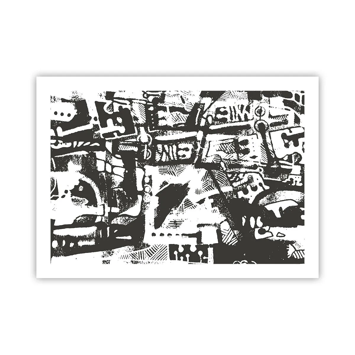 Plakat - Porządek czy chaos? - 70x50 cm