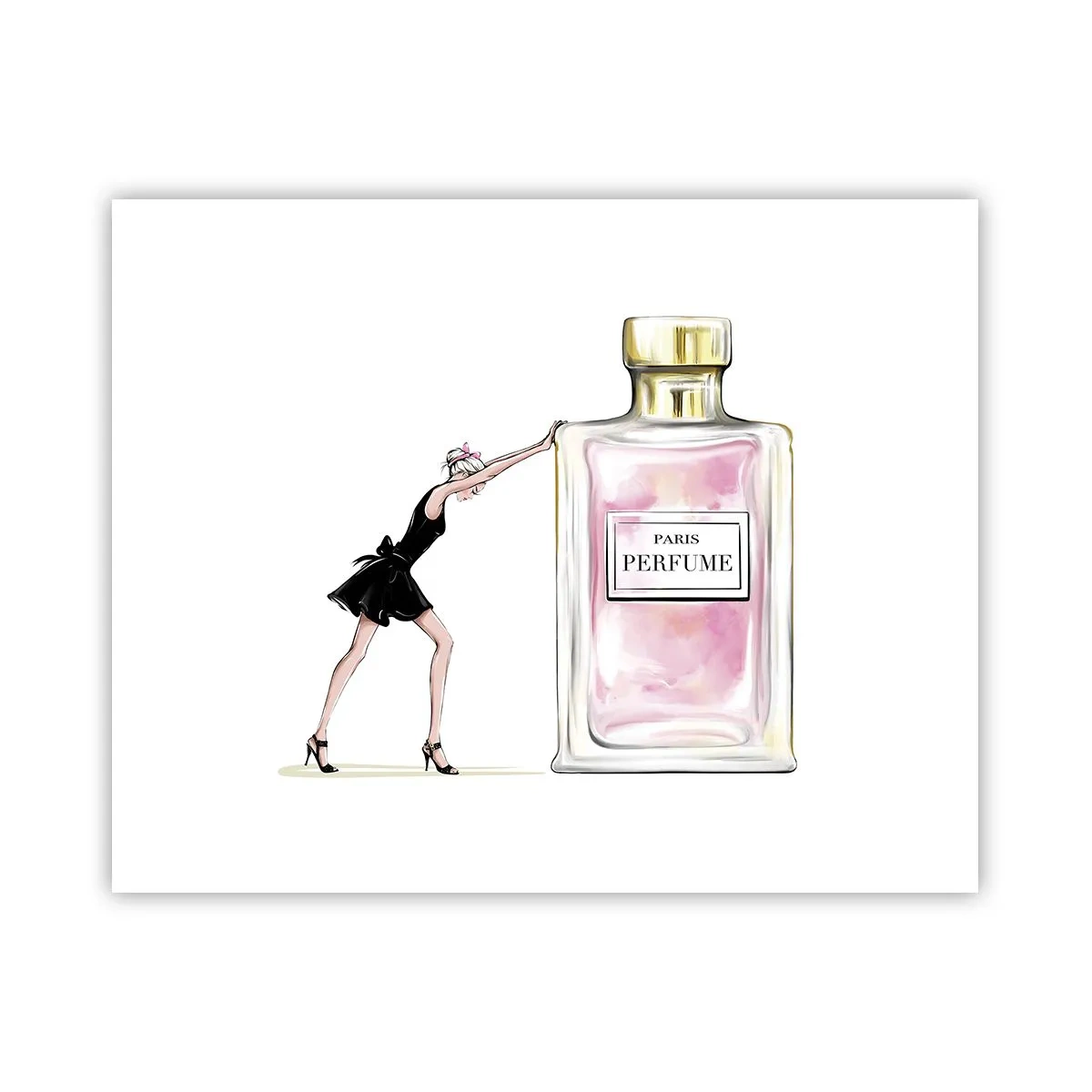 Plakat - Esencja kobiecości - 50x40 cm