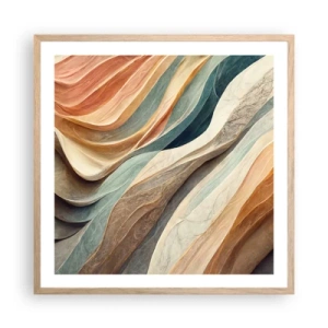 Plakat w ramie jasny dąb - Chwila przed zmianą - 60x60 cm